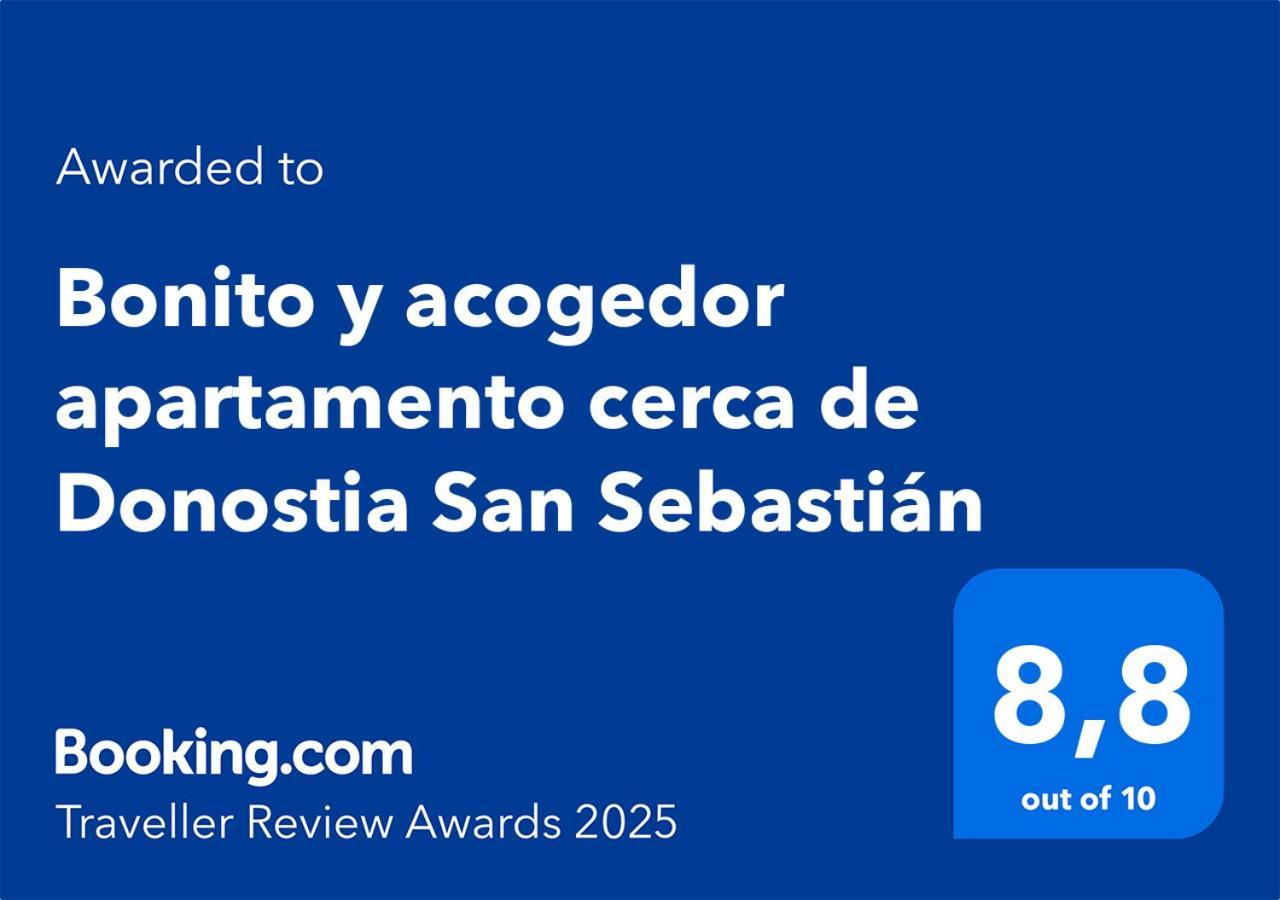Bonito Y Acogedor Apartamento Cerca De Donostia San Sebastian Лезо Екстериор снимка